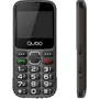 Qubo Móvil X-230BKC 4G para Personas Mayores Negro